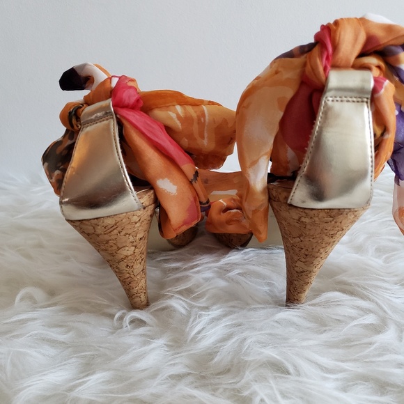 Wild pair wrap cork sandal - Picture 5 of 6